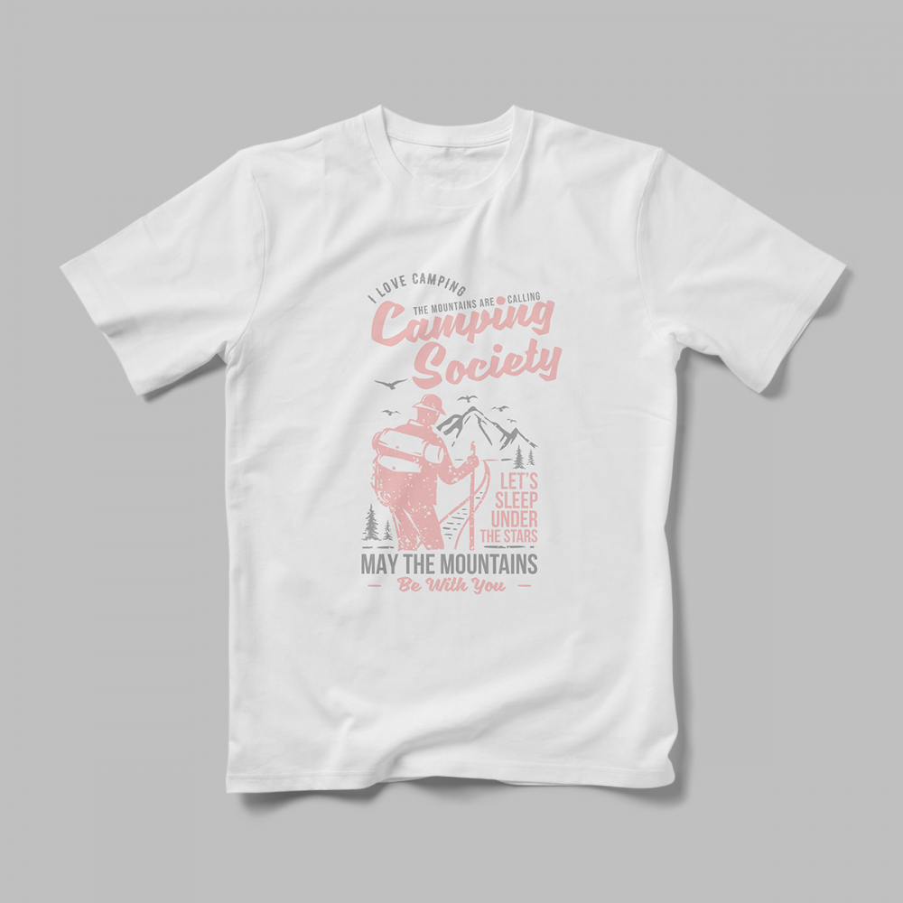 Tricou Personalizat Camping Society [1]