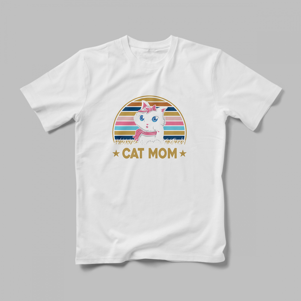 Tricou Personalizat Cat Mom B [1]