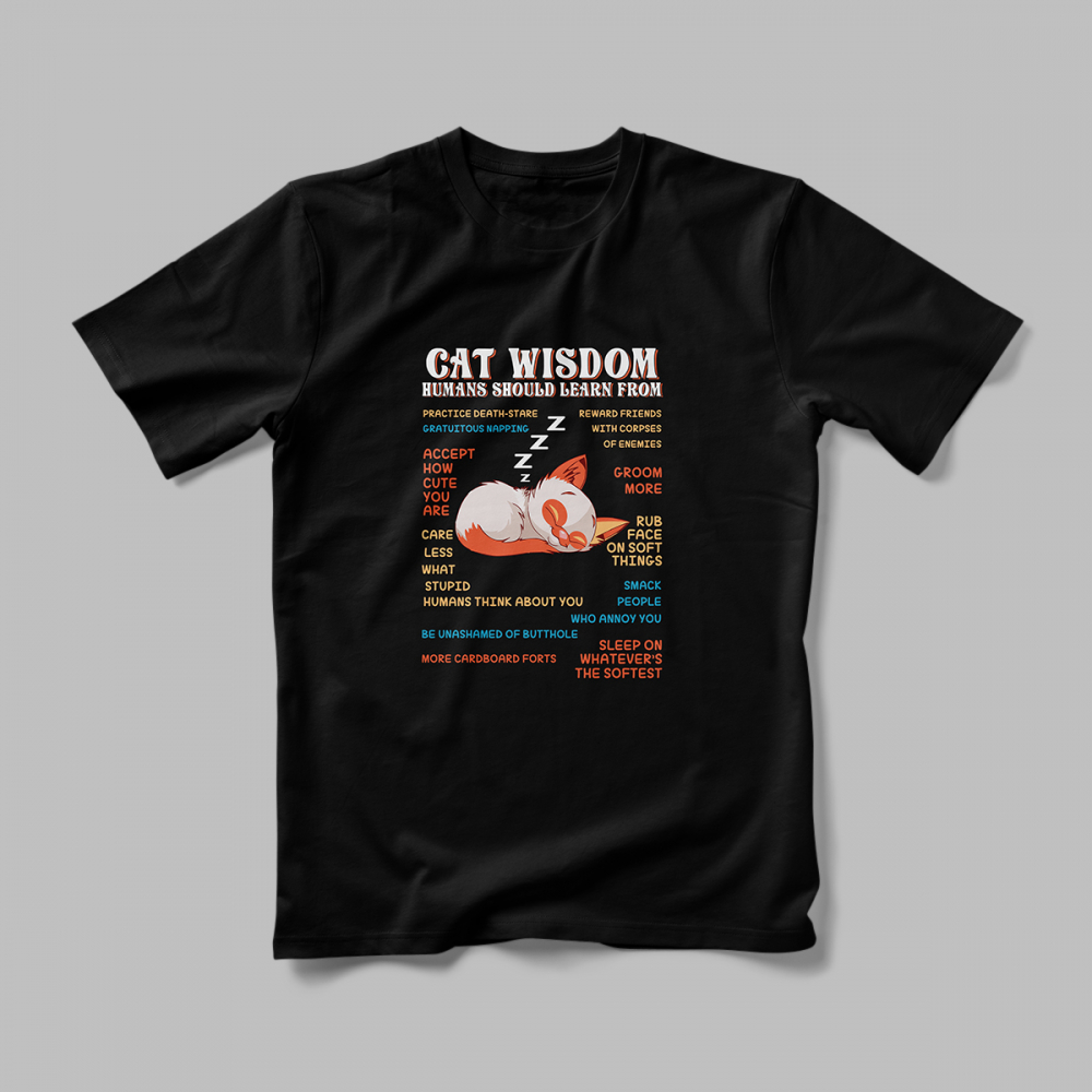 Tricou Personalizat Cat Wisdoom [2]