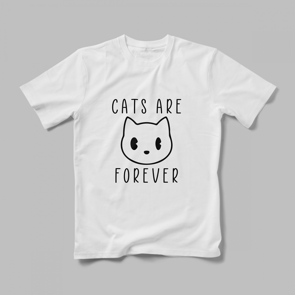 Tricou Personalizat Cats Are Forever [1]