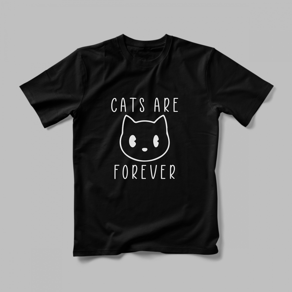 Tricou Personalizat Cats Are Forever [2]