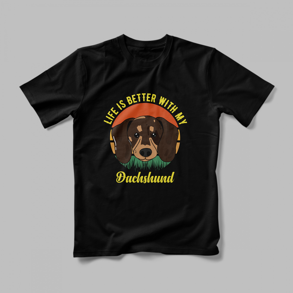 Tricou Personalizat Dachshund [2]