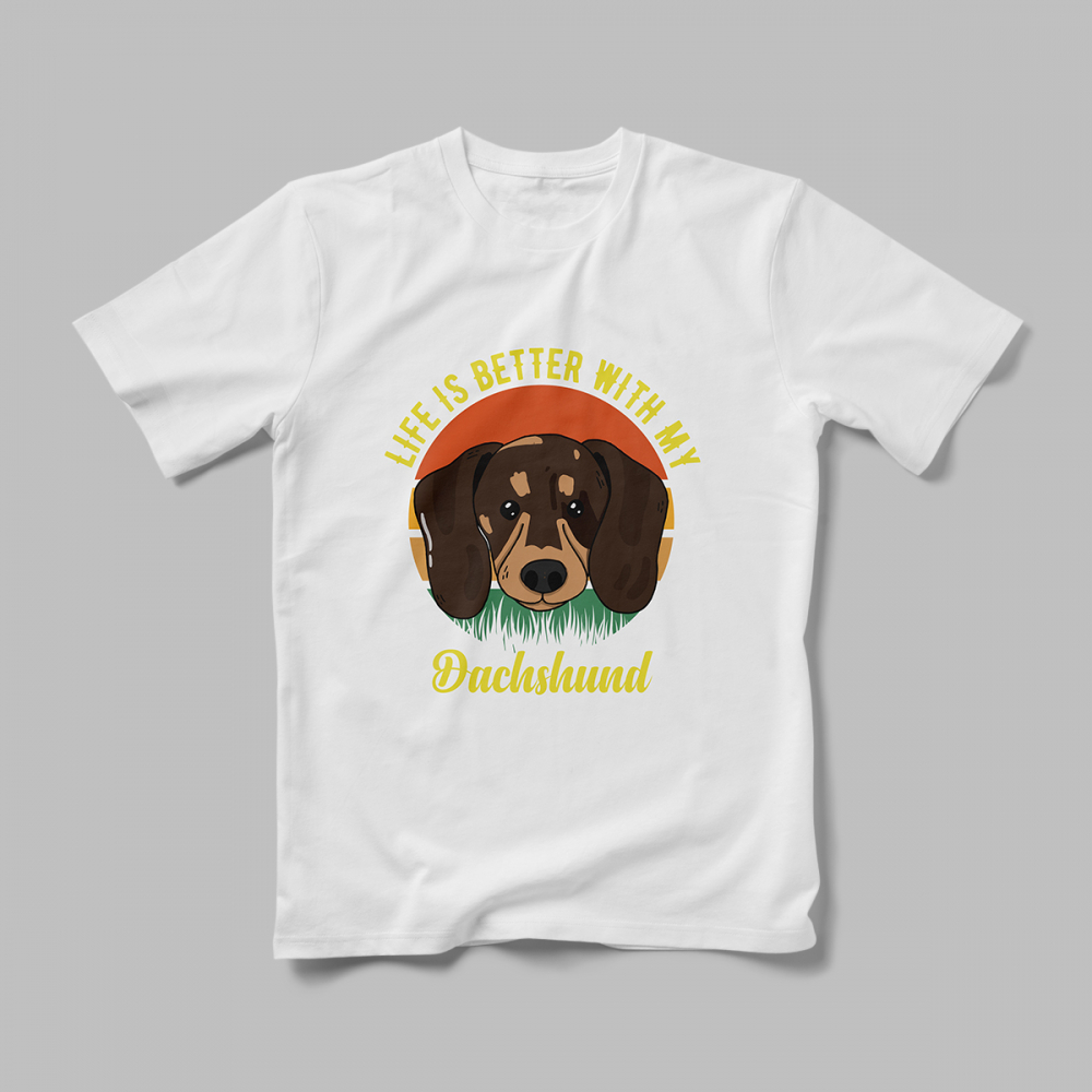 Tricou Personalizat Dachshund [1]