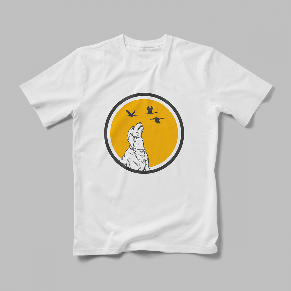 Tricou Personalizat Dog and Birds [1]