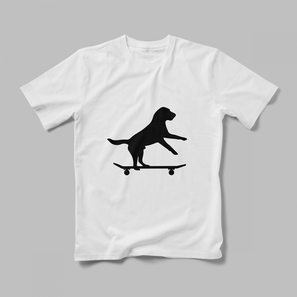 Tricou Personalizat Dog Skateboard [1]