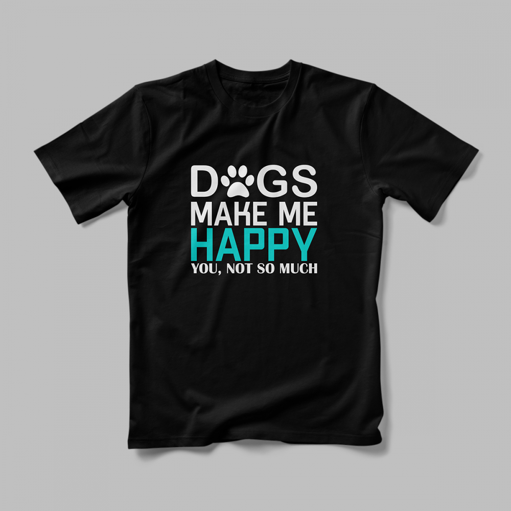 Tricou Personalizat Dogs Make [2]