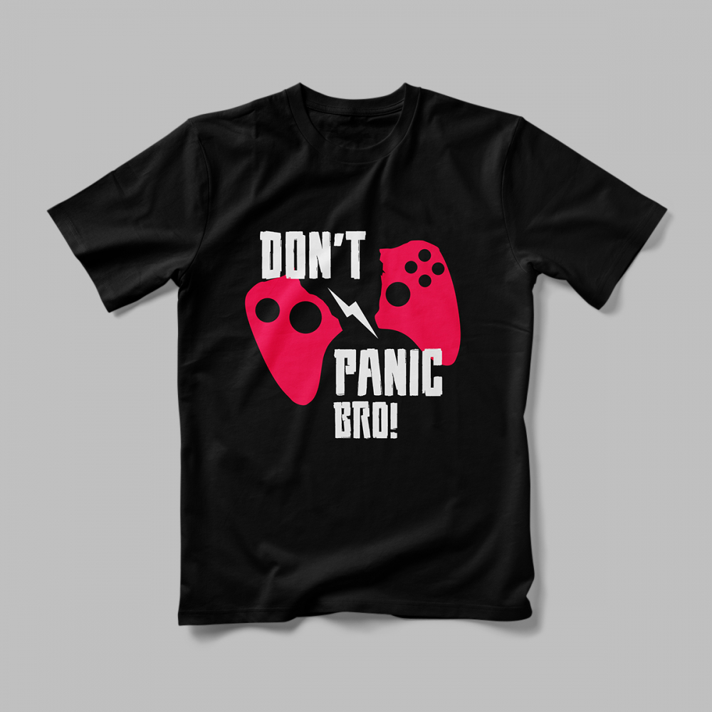 Tricou Personalizat Don`t Panic [2]