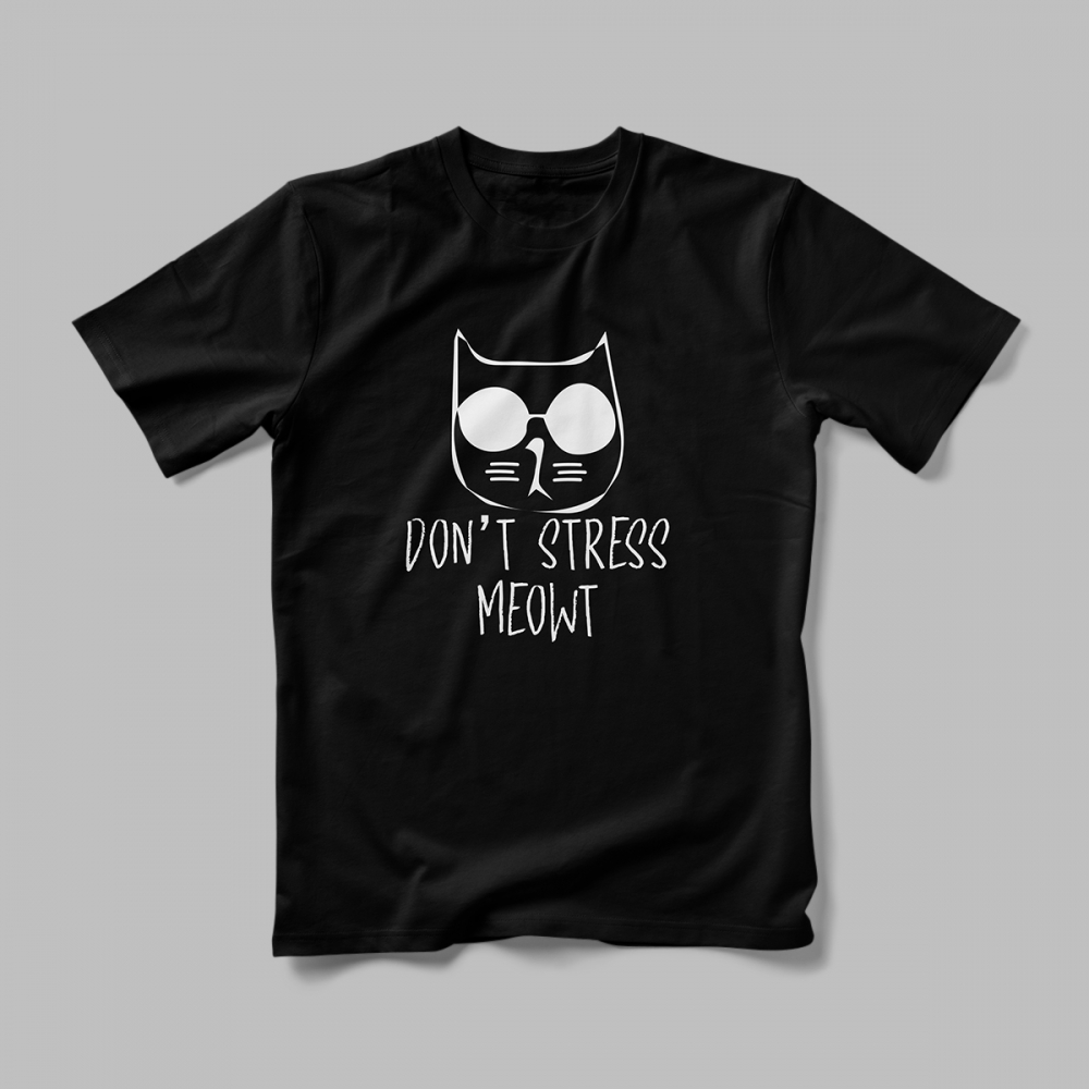 Tricou Personalizat  Don`t Stress Meowt [2]