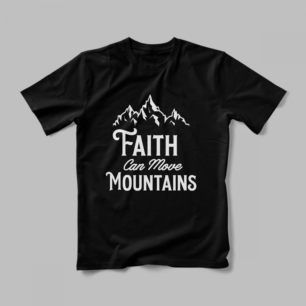 Tricou Personalizat Faith Can More [2]