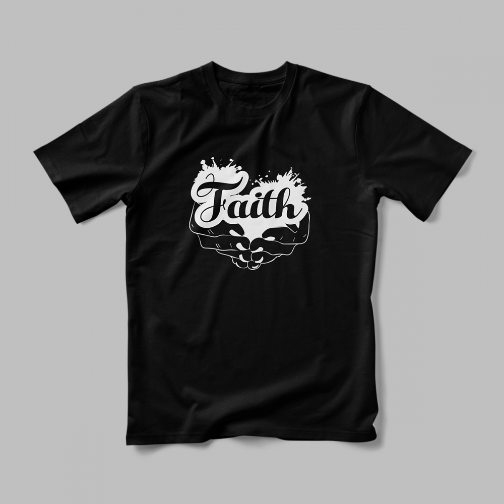Tricou Personalizat Faith Hands [2]