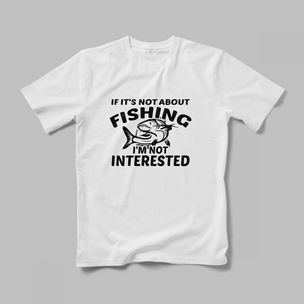 Tricou Personalizat Fishing Interested [1]