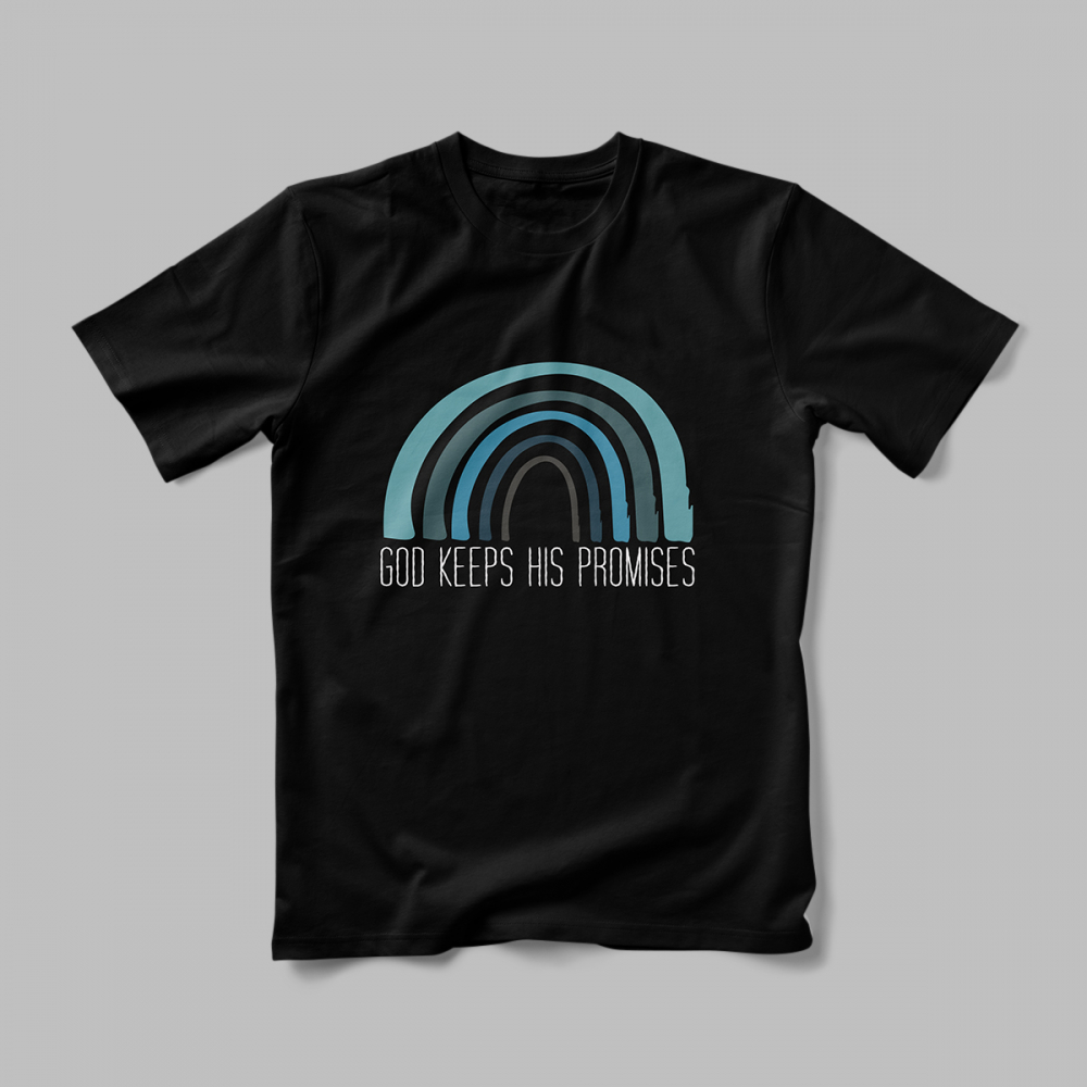 Tricou Personalizat God Keeps His Promises [2]
