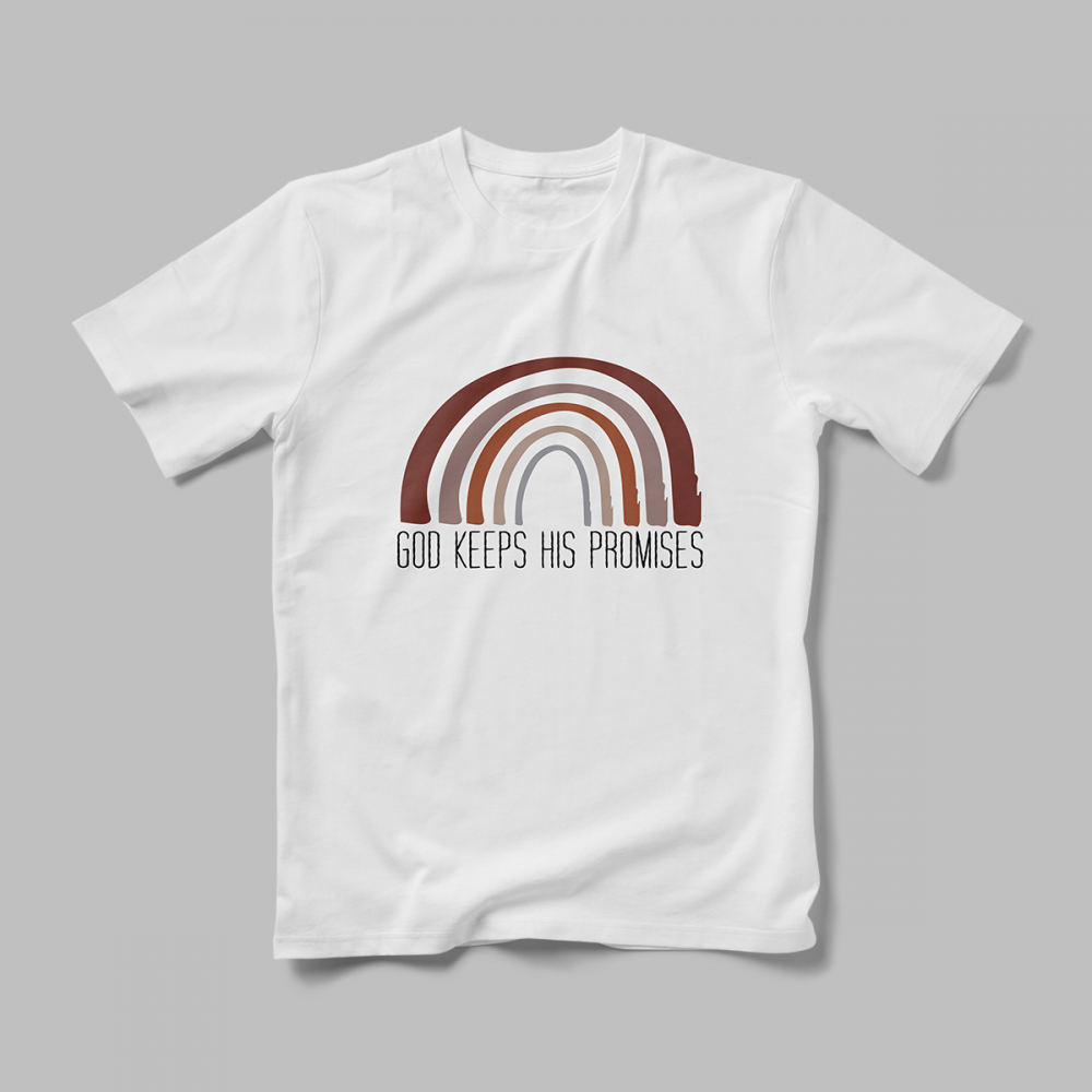 Tricou Personalizat God Keeps His Promises [1]