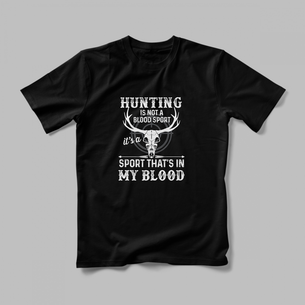 Tricou Personalizat Hunting Is Not [2]