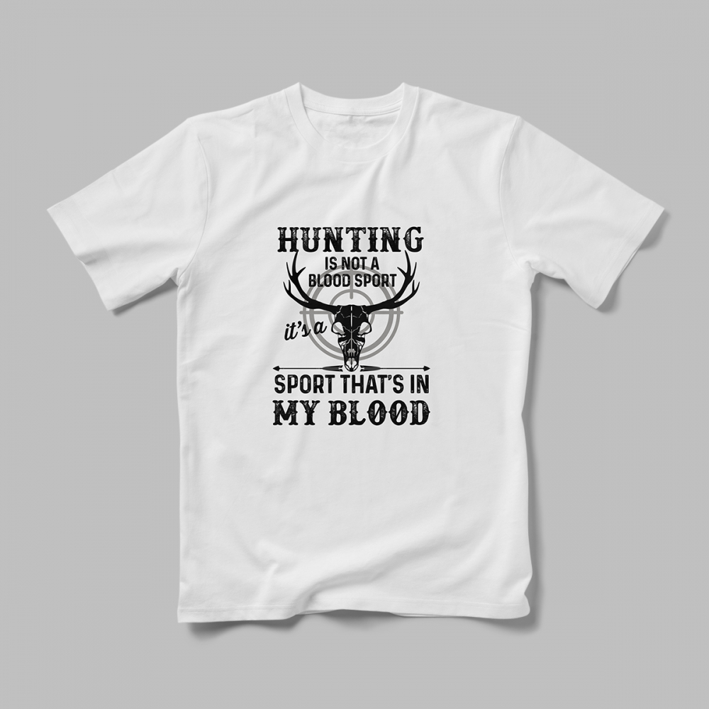 Tricou Personalizat Hunting Is Not [1]
