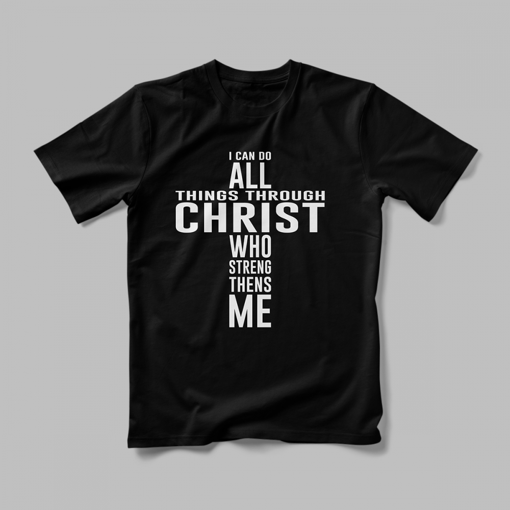 Tricou Personalizat  I Can Do All [2]