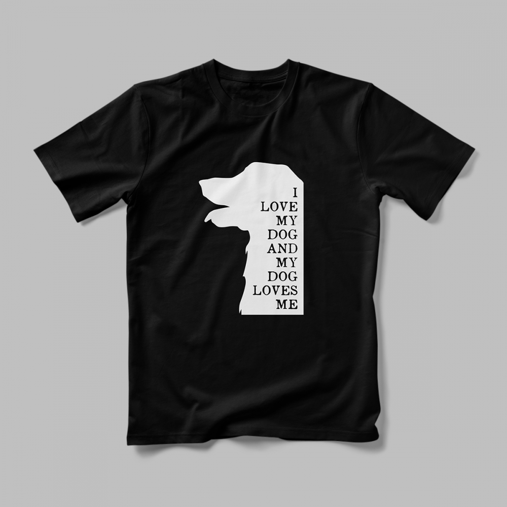 Tricou Personalizat I Love My Dog [2]