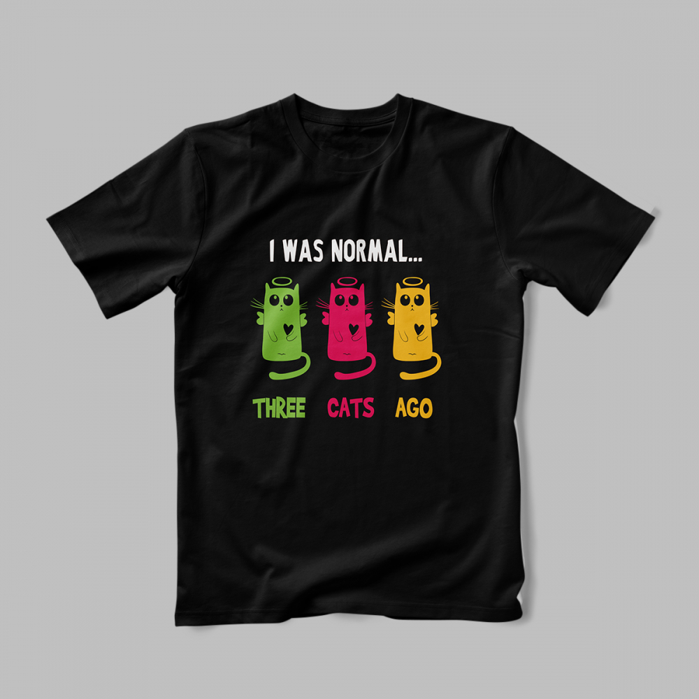 Tricou Personalizat I Was Normal [2]