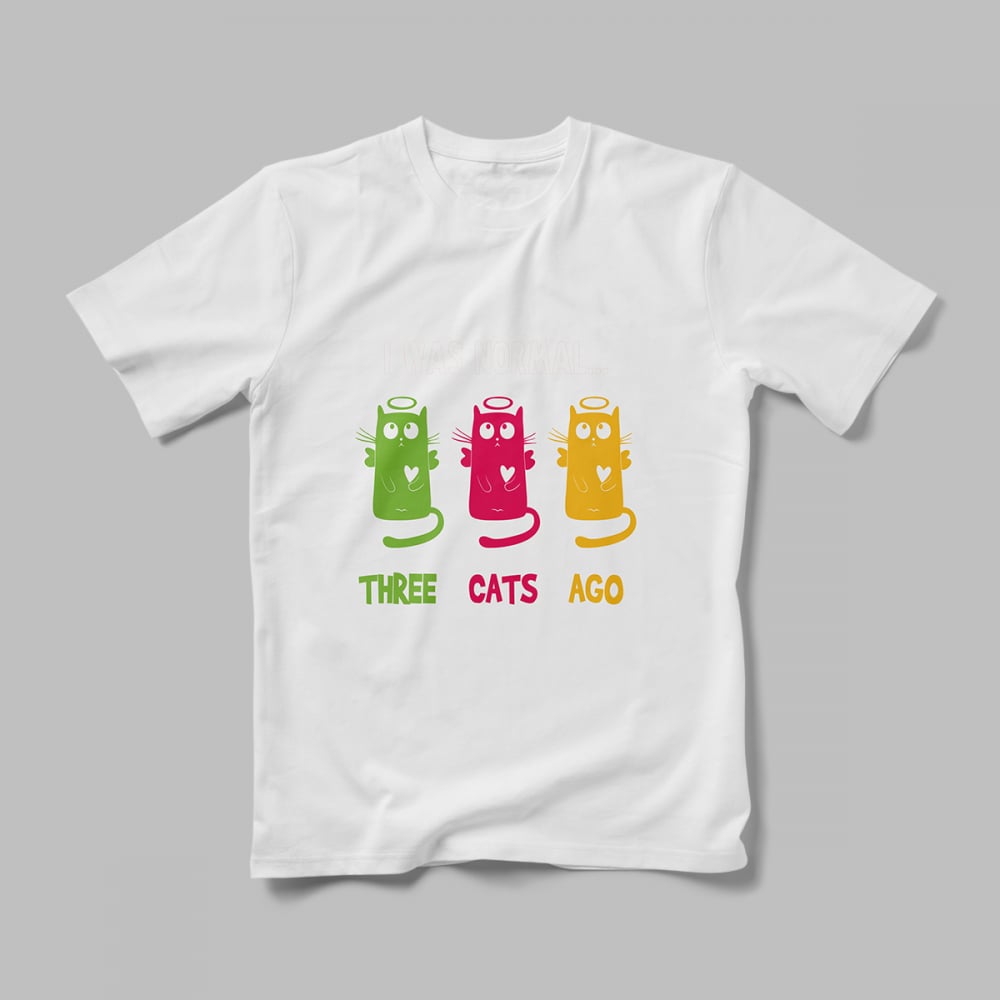 Tricou Personalizat I Was Normal [1]