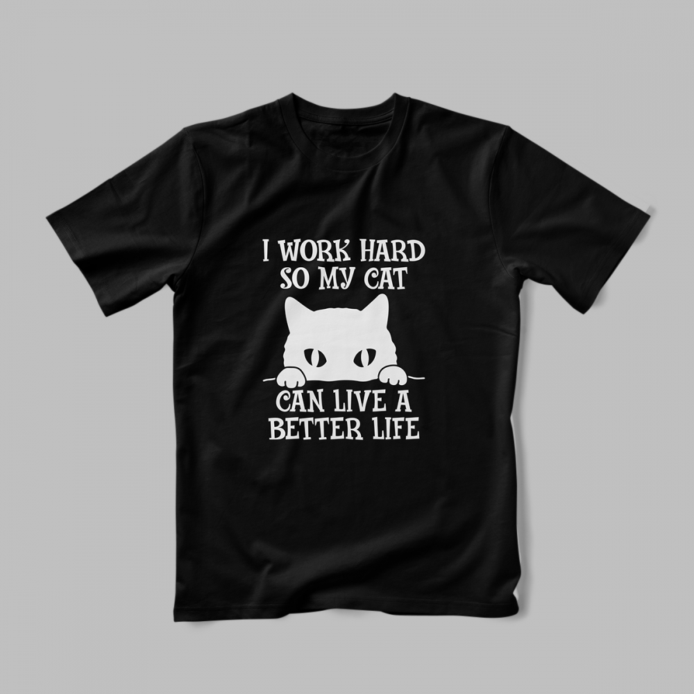 Tricou Personalizat I Work Hard [2]