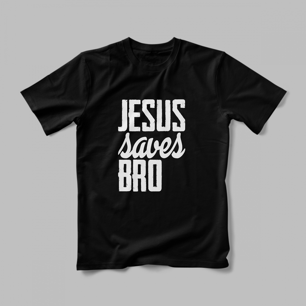 Tricou Personalizat  Jesus Saves Bro [2]