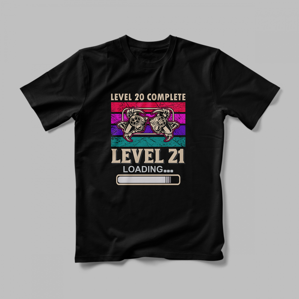 Tricou Personalizat Level 20 Complete [2]