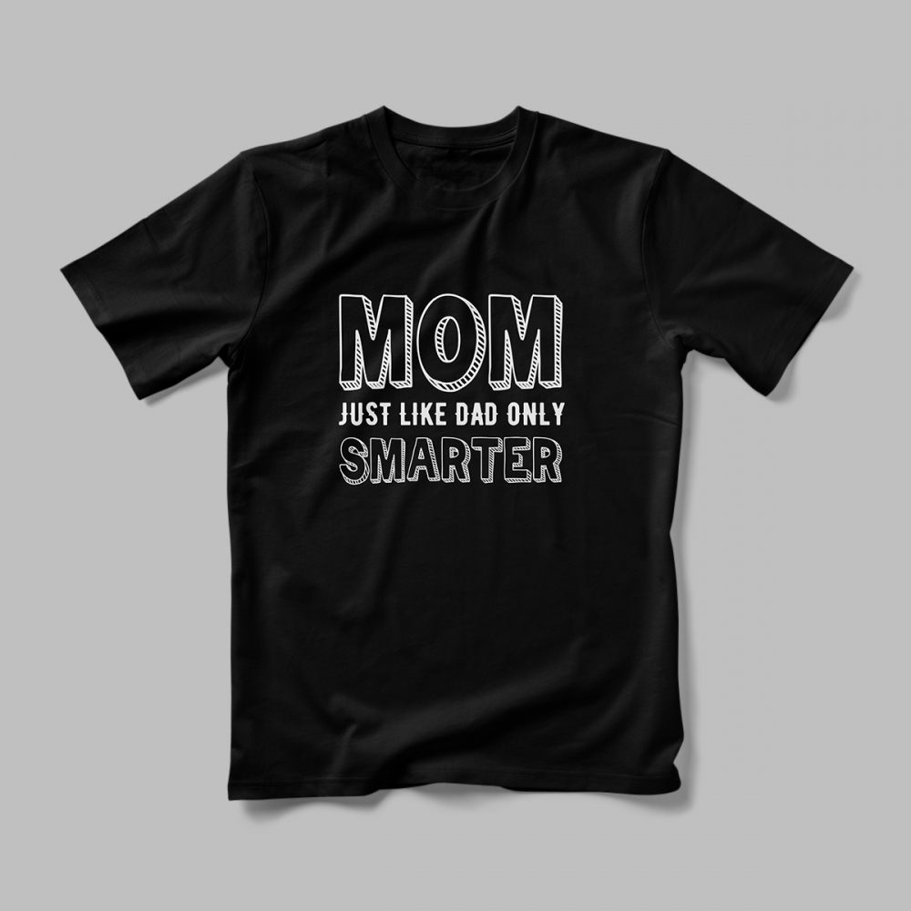 Tricou Personalizat Mom Smarter [2]
