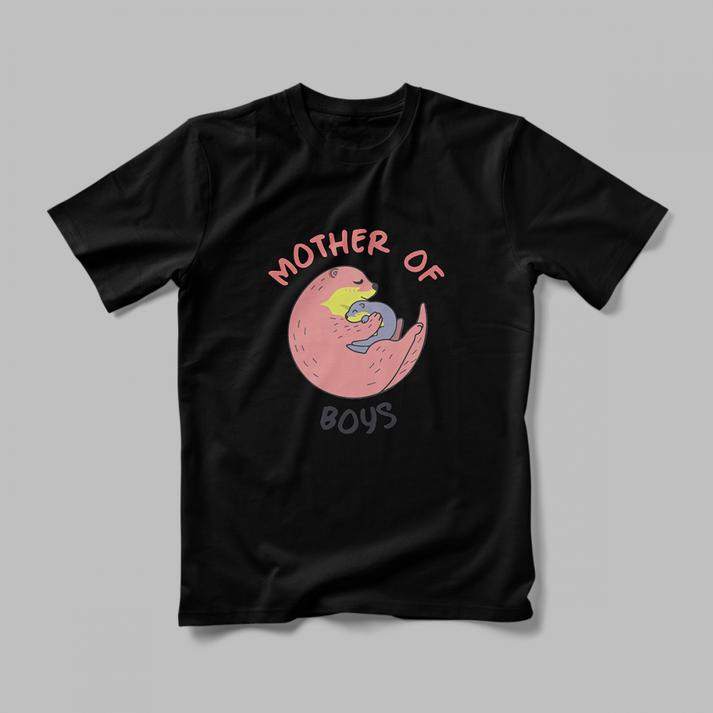 Tricou Personalizat Mother Of Boys A [2]