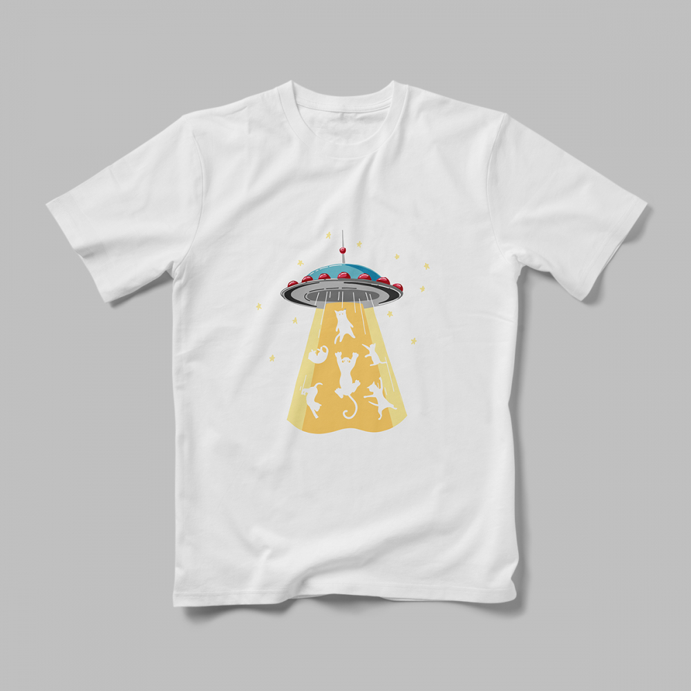 Tricou Personalizat OZN Cats [1]