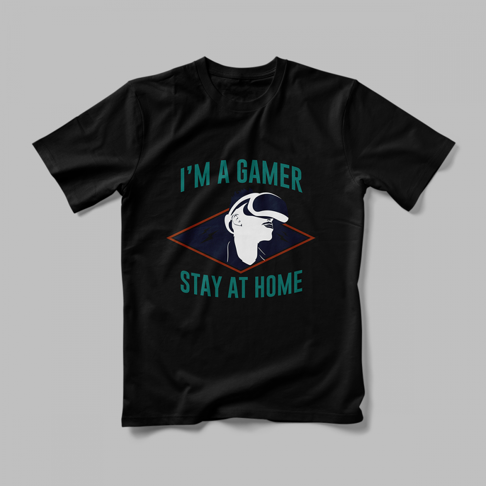 Tricou Personalizat Stay At Home [2]