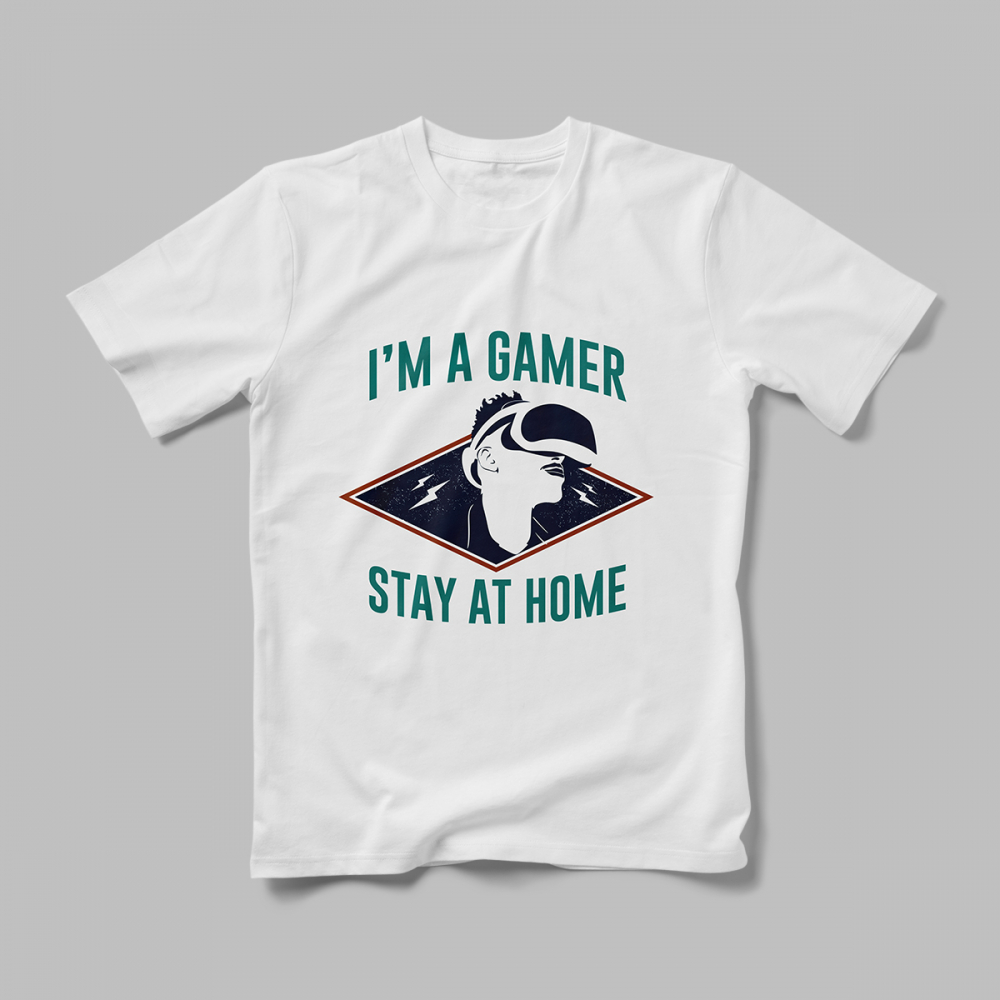 Tricou Personalizat Stay At Home [1]
