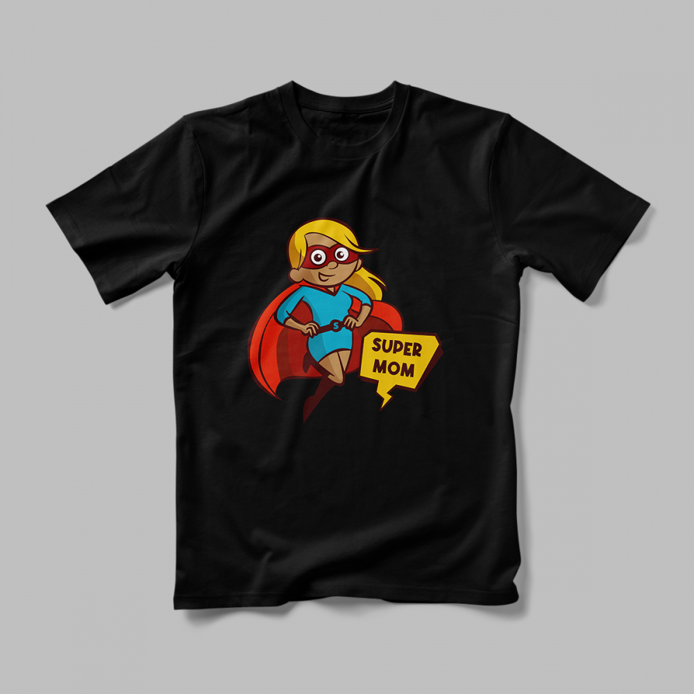 Tricou Personalizat Super Mom B [2]