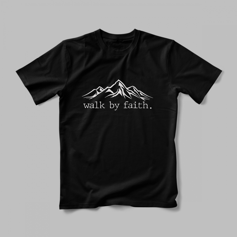 Tricou Personalizat Walk By Faith [2]