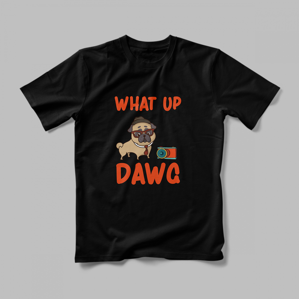 Tricou Personalizat What Au Dawg [2]