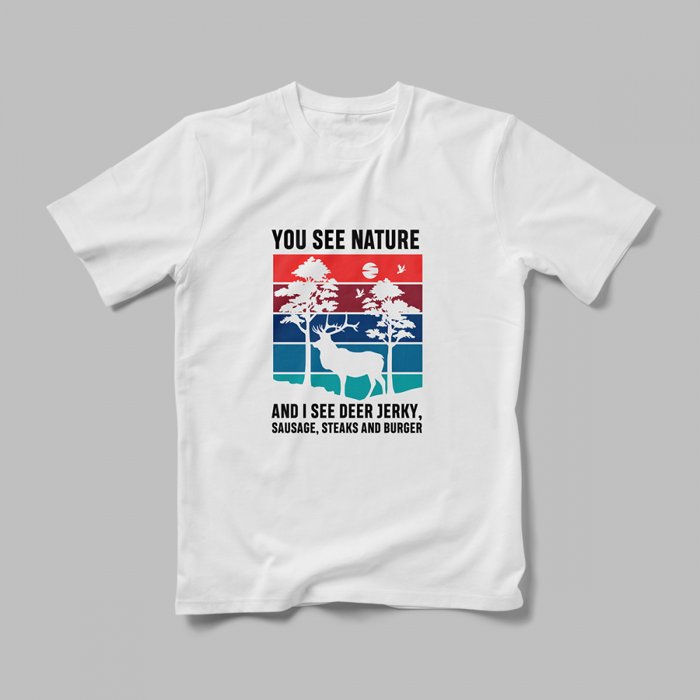 Tricou Personalizat You See Nature [1]