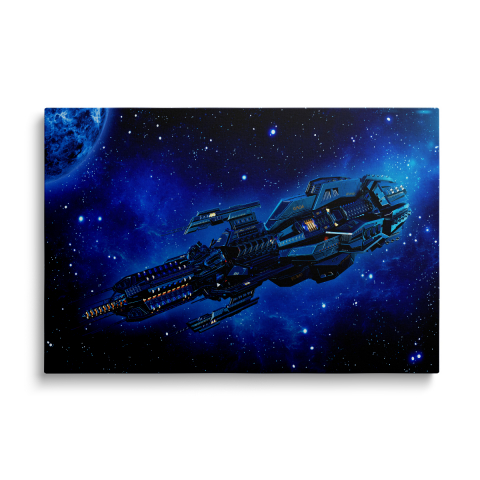 Tablouri Canvas Science Fiction - Tablou Canvas Navă Spațială 1