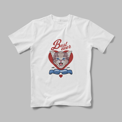 Tricouri Personalizate Pisici - Tricou Personalizat  Best Ever