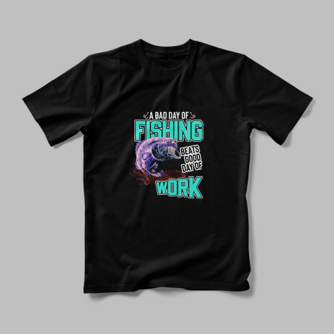 Tricou Personalizat A Bad Day [2]