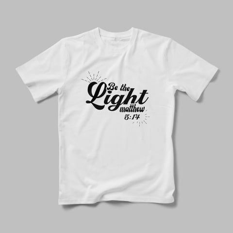 Tricouri Personalizate - Be the Light