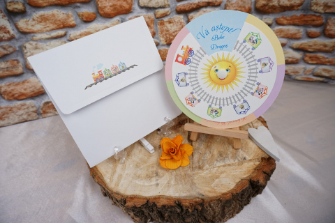 Invitatii de Botez - Invitație Botez 3631B
