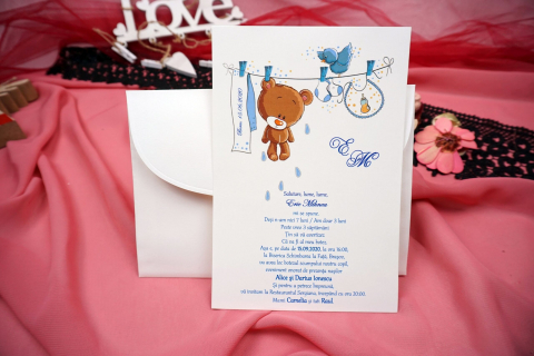 Invitatii de Botez - Invitație Botez 23_x_M50