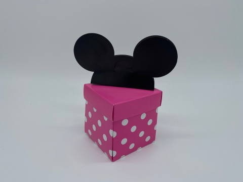 Invitatii de Botez - Invitație Botez minnie_box