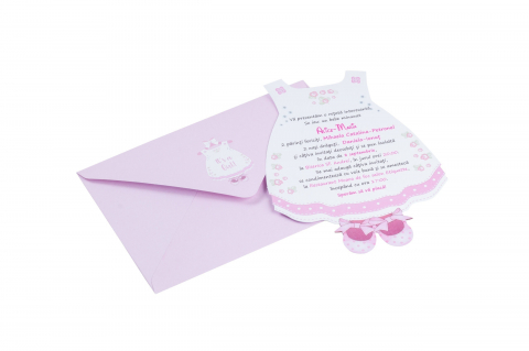 Invitatii de Botez Catalog Super - Invitație Botez N35