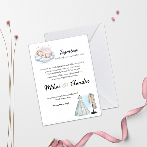 Invitatii de Botez Catalog damageStudio - Invitație de Botez și Nuntă