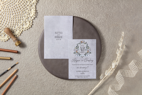 Invitatii de Nunta Catalog Fenomen 2025 - Invitatii de Nunta: 7120-fen-25