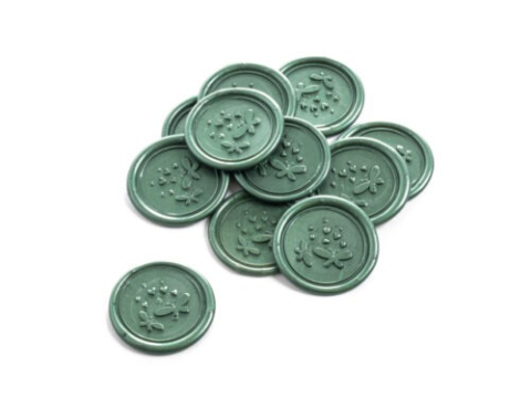 Sigilii - Sigilii Ceară verde Fluturași