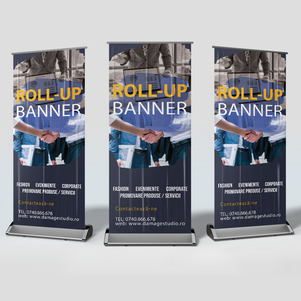 Tipografie & Produse Personalizate - Sisteme afisare Roll-up