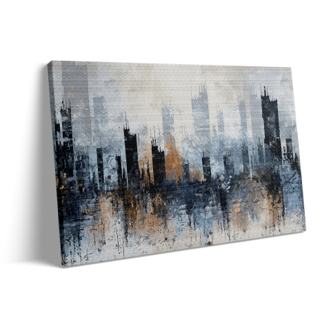 Tablou Canvas Abstract City [2]