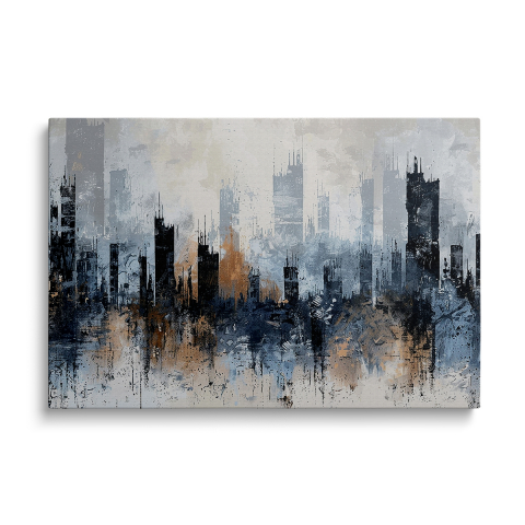 Tablouri Canvas - Tablou Canvas Abstract City
