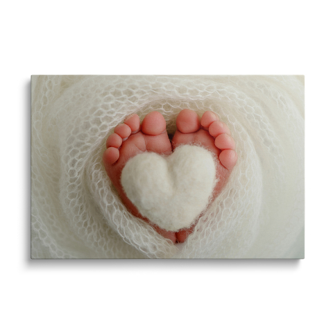 Tablouri Canvas Familie-Copii - Tablou Canvas Baby's Little Foot